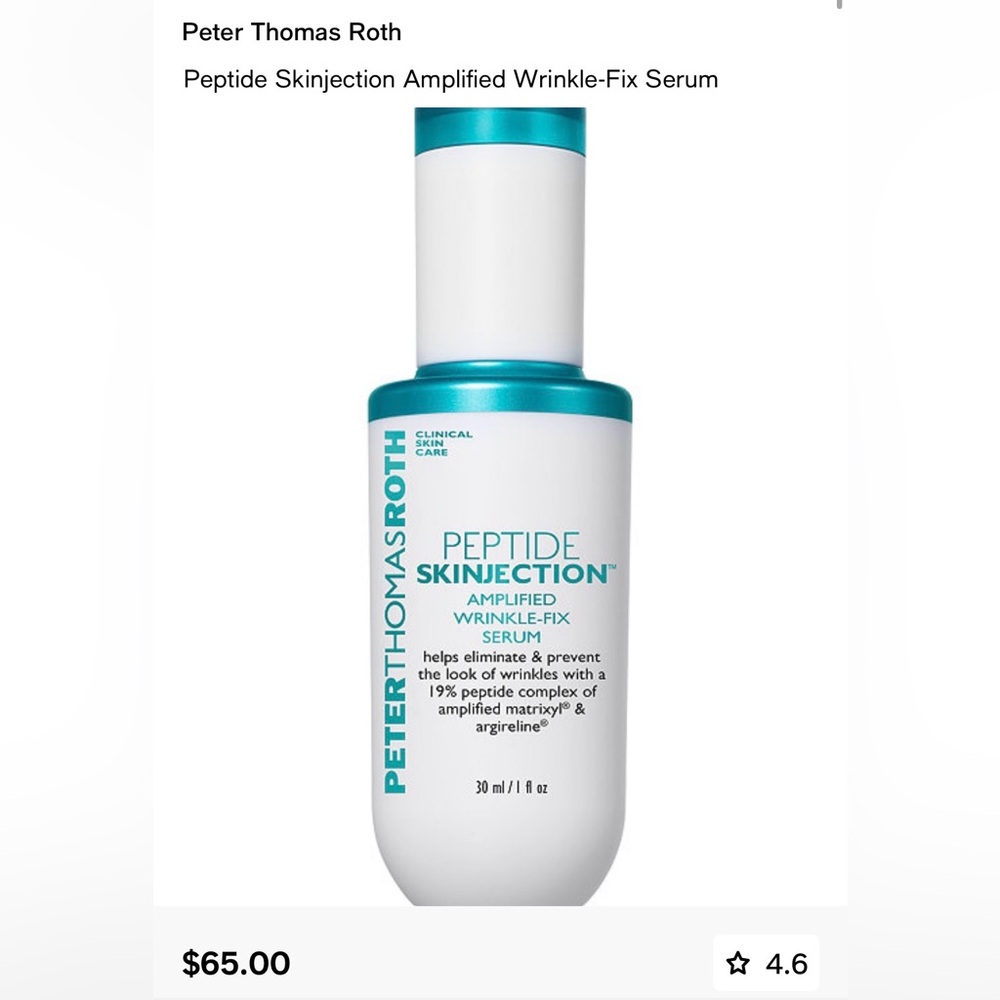 Peter Thomas Roth Peptide Skinjection Serum